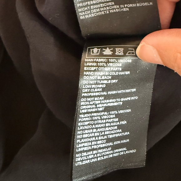 Ba&sh Black Calliope Printed Tiered Midi Dress Size XS - Picture 7 of 7